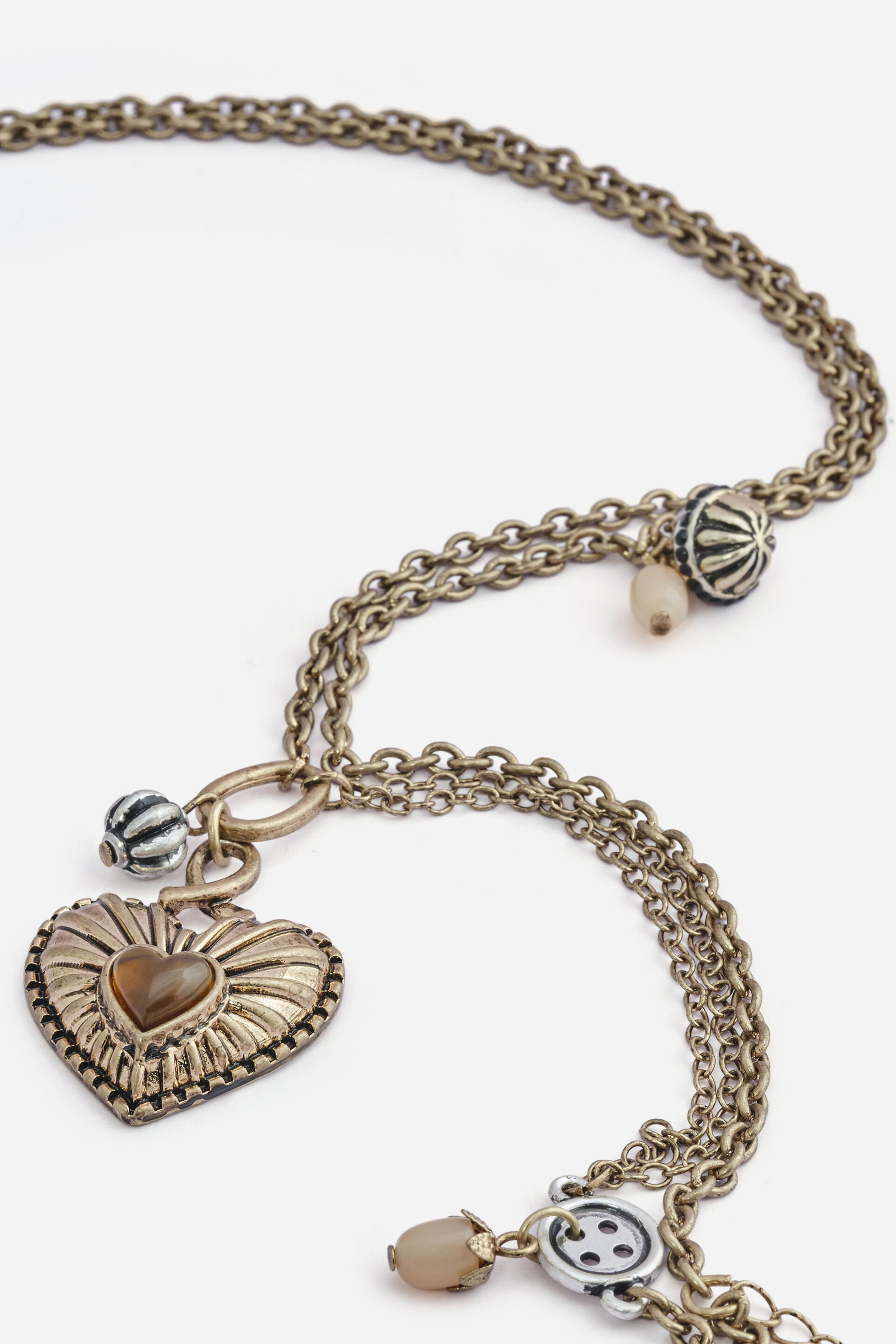 Caspia Charm Layered Necklace, , image 2